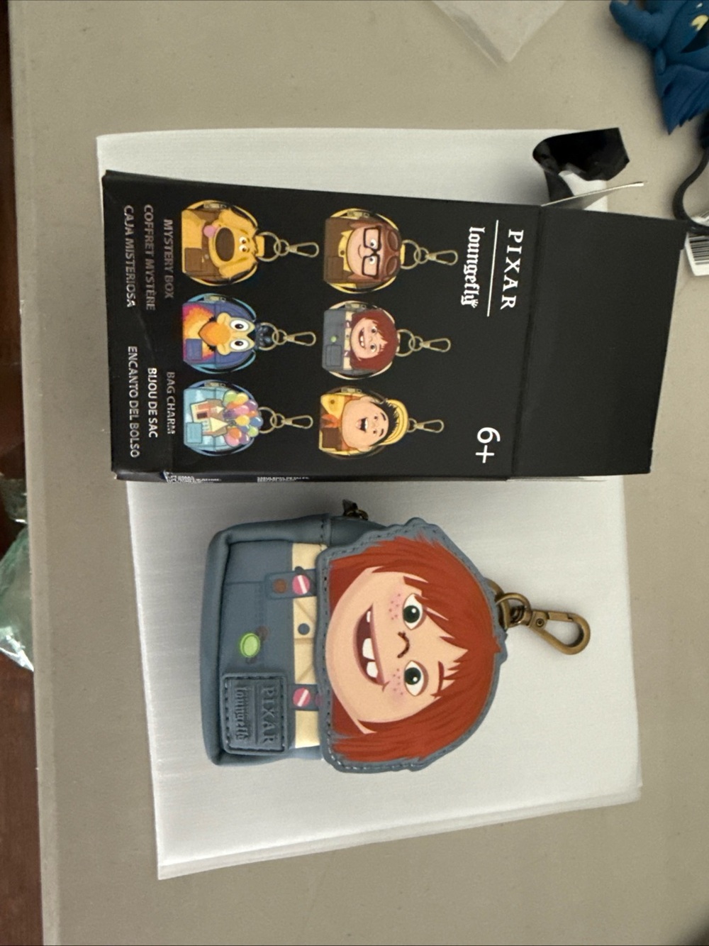 Loungefly Pixar UP Ellie Character Bag Charm Keychain